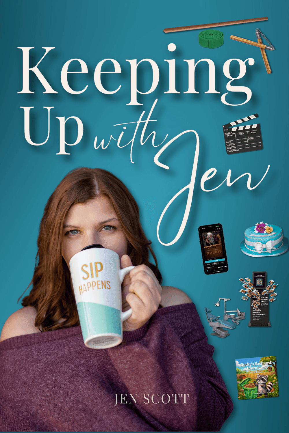 Keeping Up with Jen, book cover