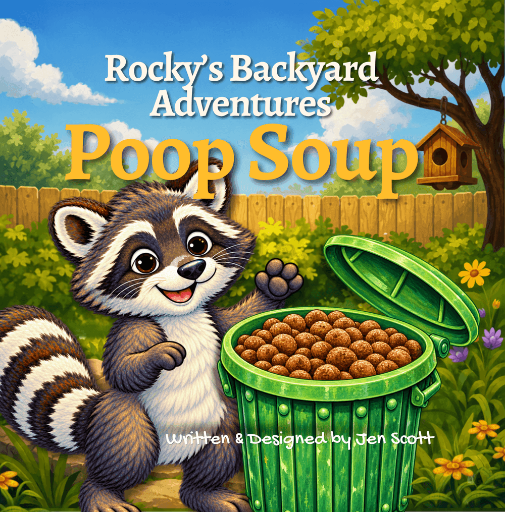 Poop Soup: Rocky's Backyard Adventures, book cover